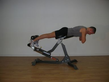 Appareil de musculation HOIST Banc lombaires